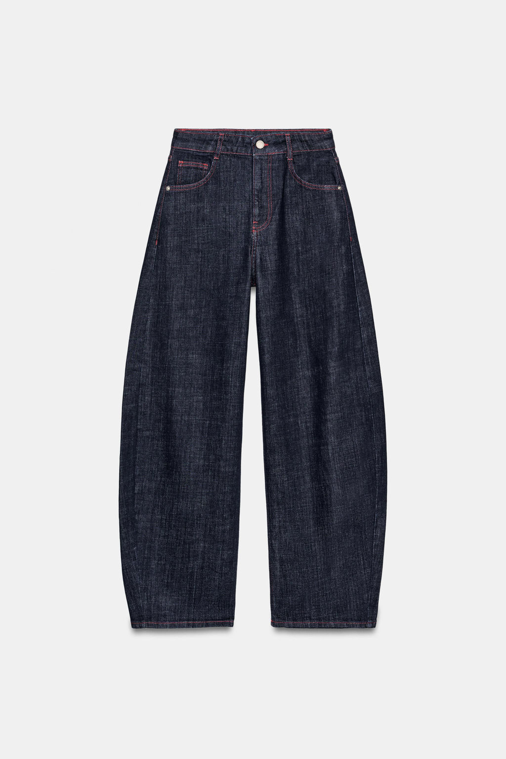 Z1975 HIGH-WAIST BARREL JEANS - Zara фото 6