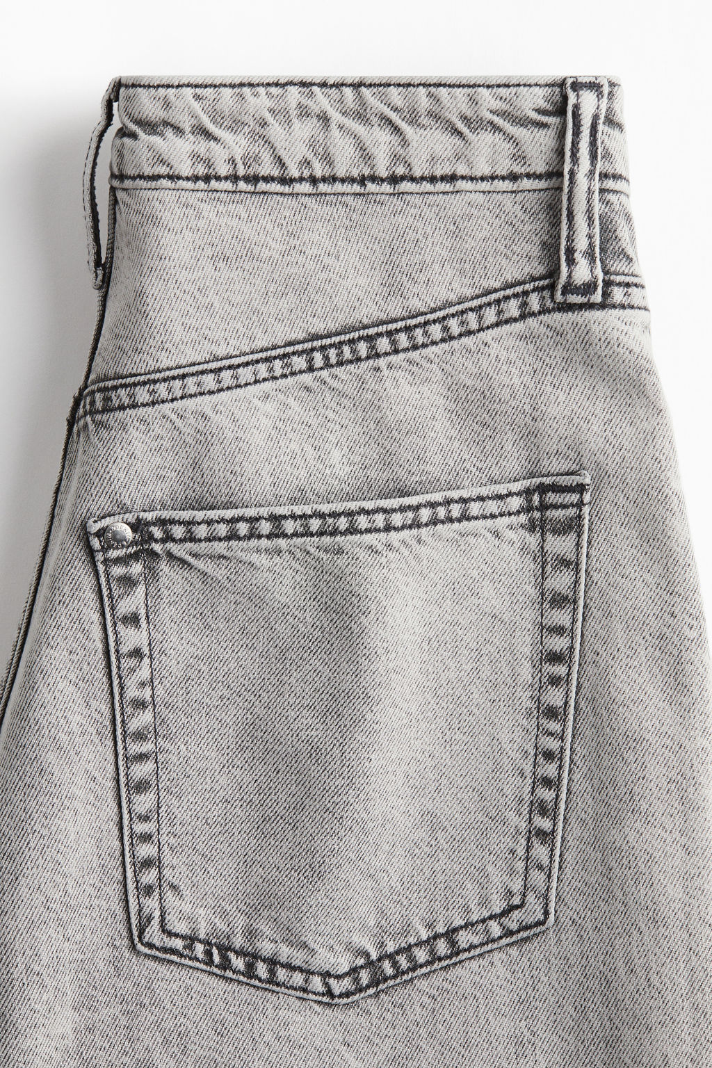 Curvy Fit Feather Soft Wide Ultra High Jeans - H&m фото 2