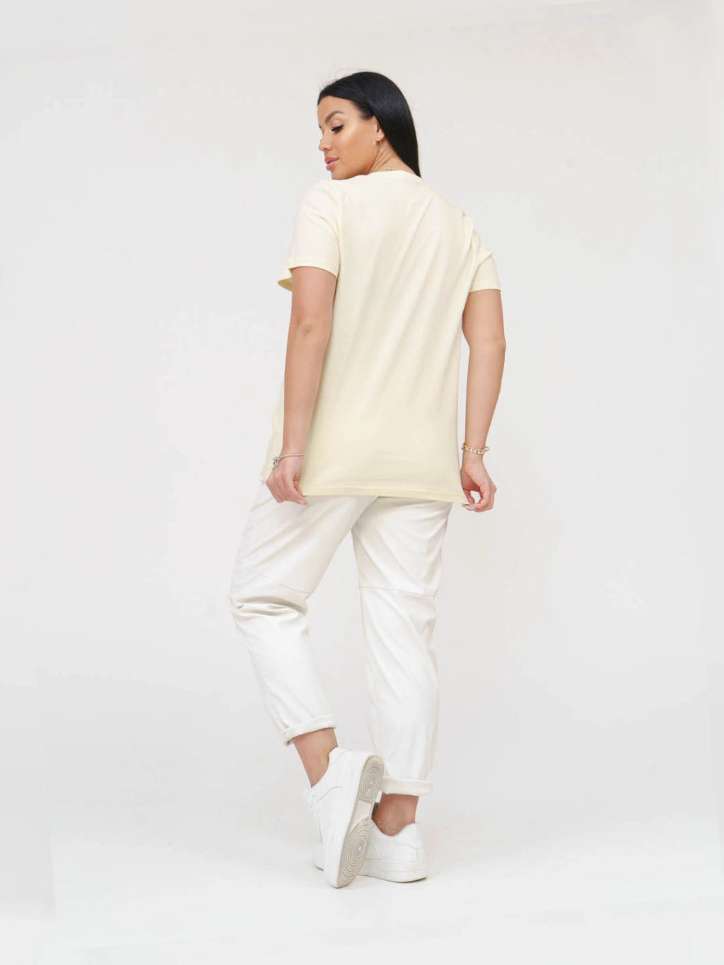 Футболка женская, цвет желтый - Барболета фото 4