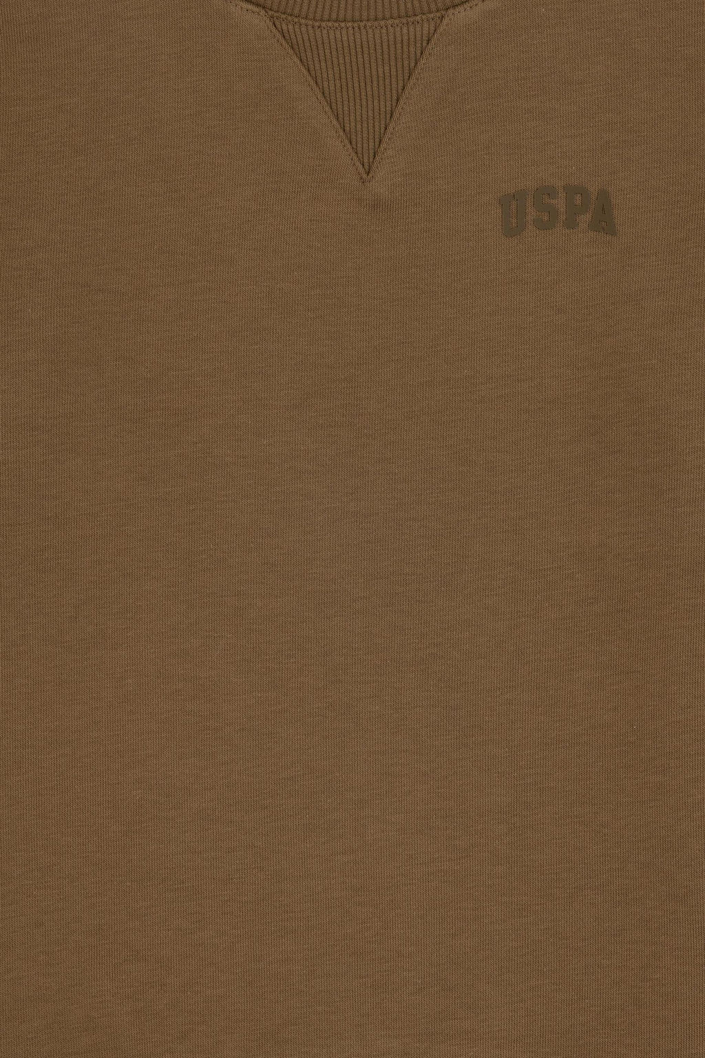 Базовый свитшот цвета хаки для мальчика Неожиданная скидка в корзине - U.s. polo assn фото 3