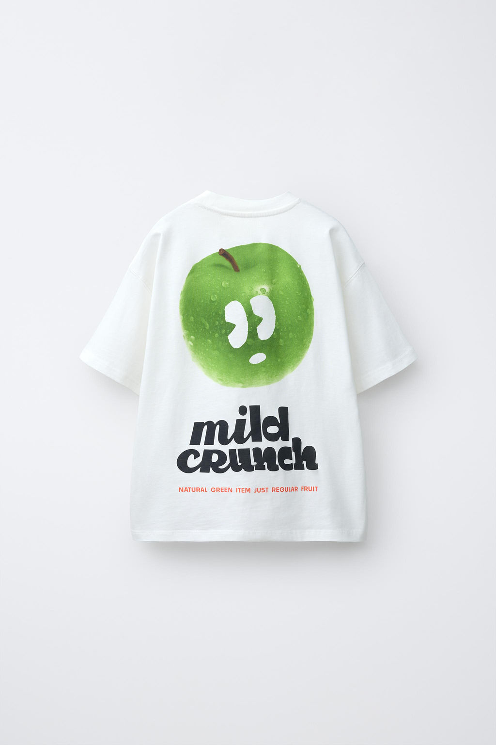 CAMISETA ESTAMPADO MANZANA / Lima claro - Zara фото 2