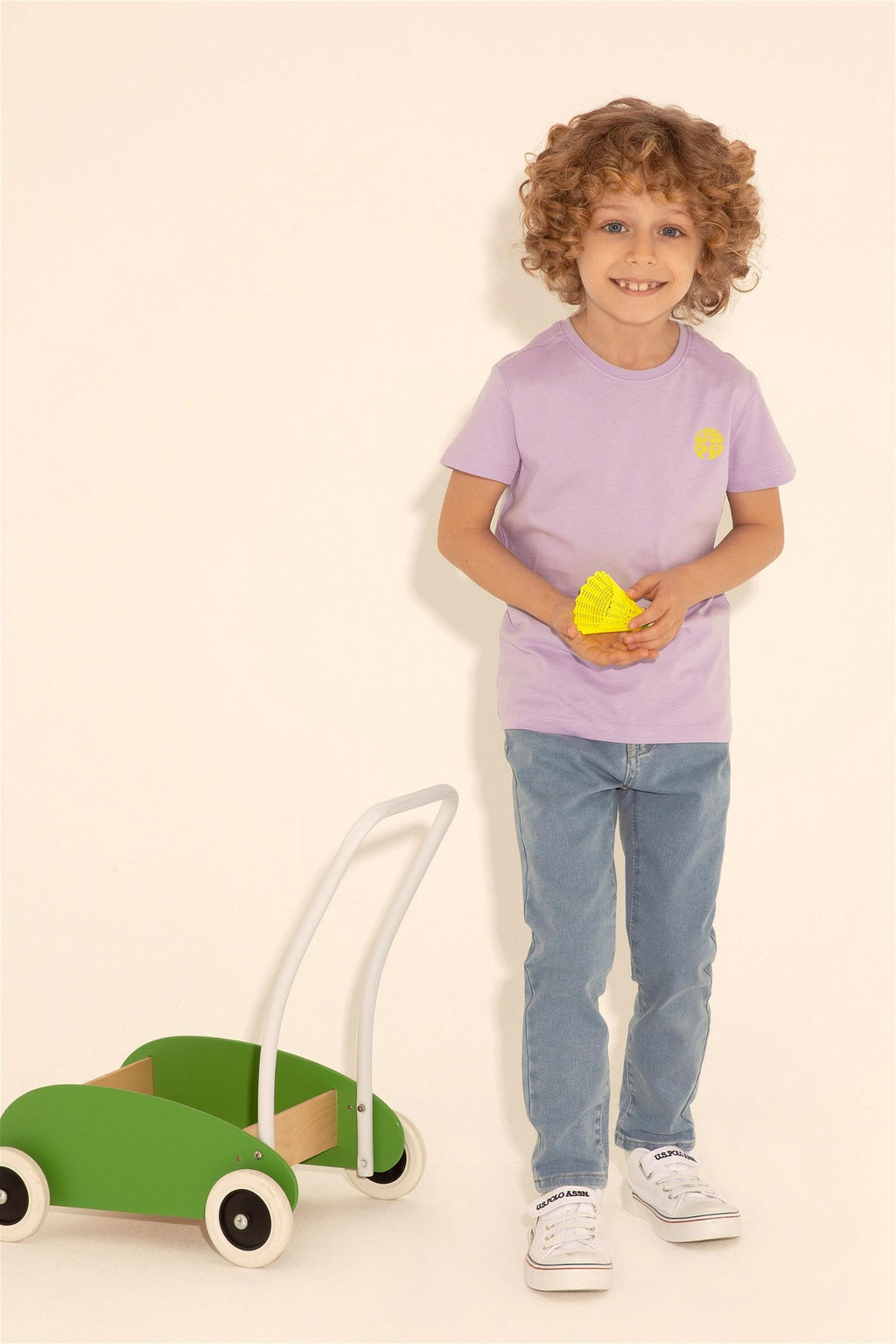 U. S. Polo Assn / Сиреневая футболка с круглым вырезом для мальчиков - U.s. polo assn фото 6