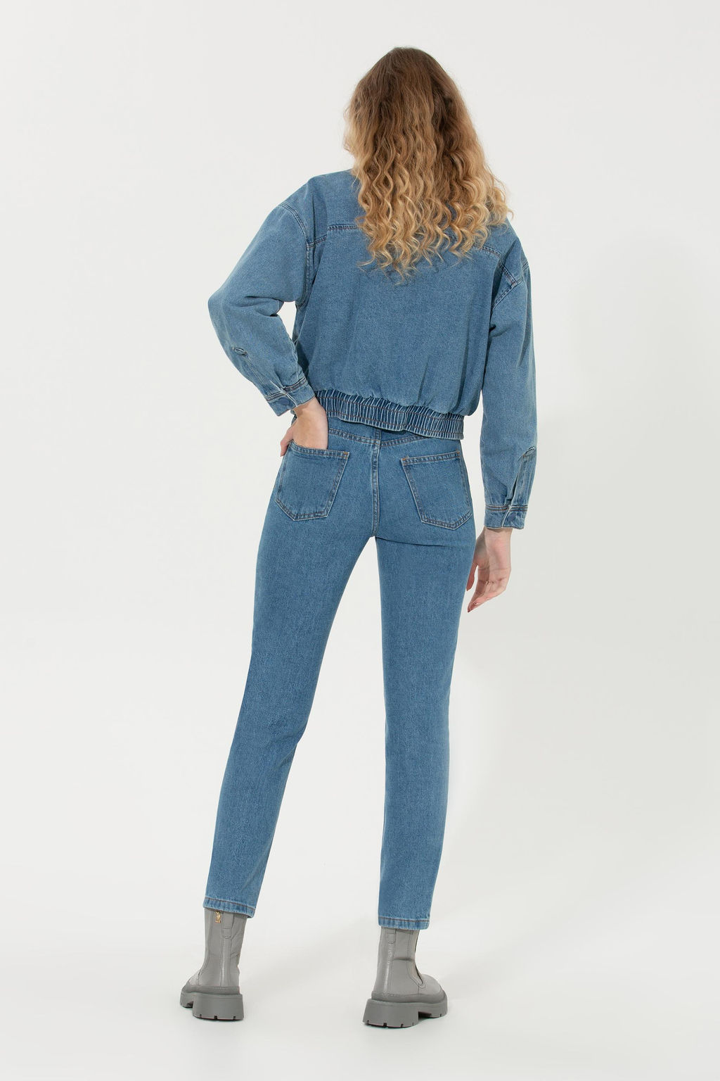 U. S. Polo Assn Женские голубые джинсовые брюки - U.s. polo assn фото 4