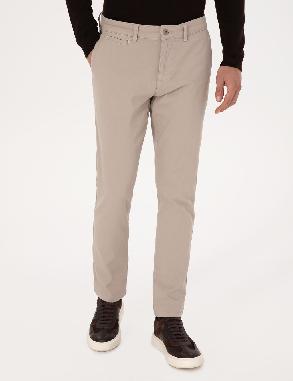Ta_ Slim Fit Kanvas Pantolon - Cacharel фото 2