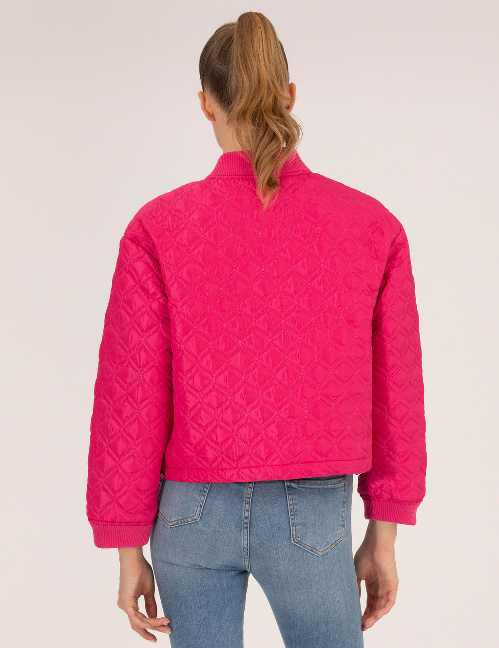 Куртка Pierre Cardin Fuşya Crop Top фуксия