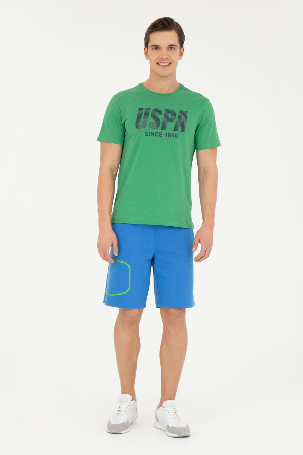 Мужские трикотажные шорты Saks - U.s. polo assn фото 9