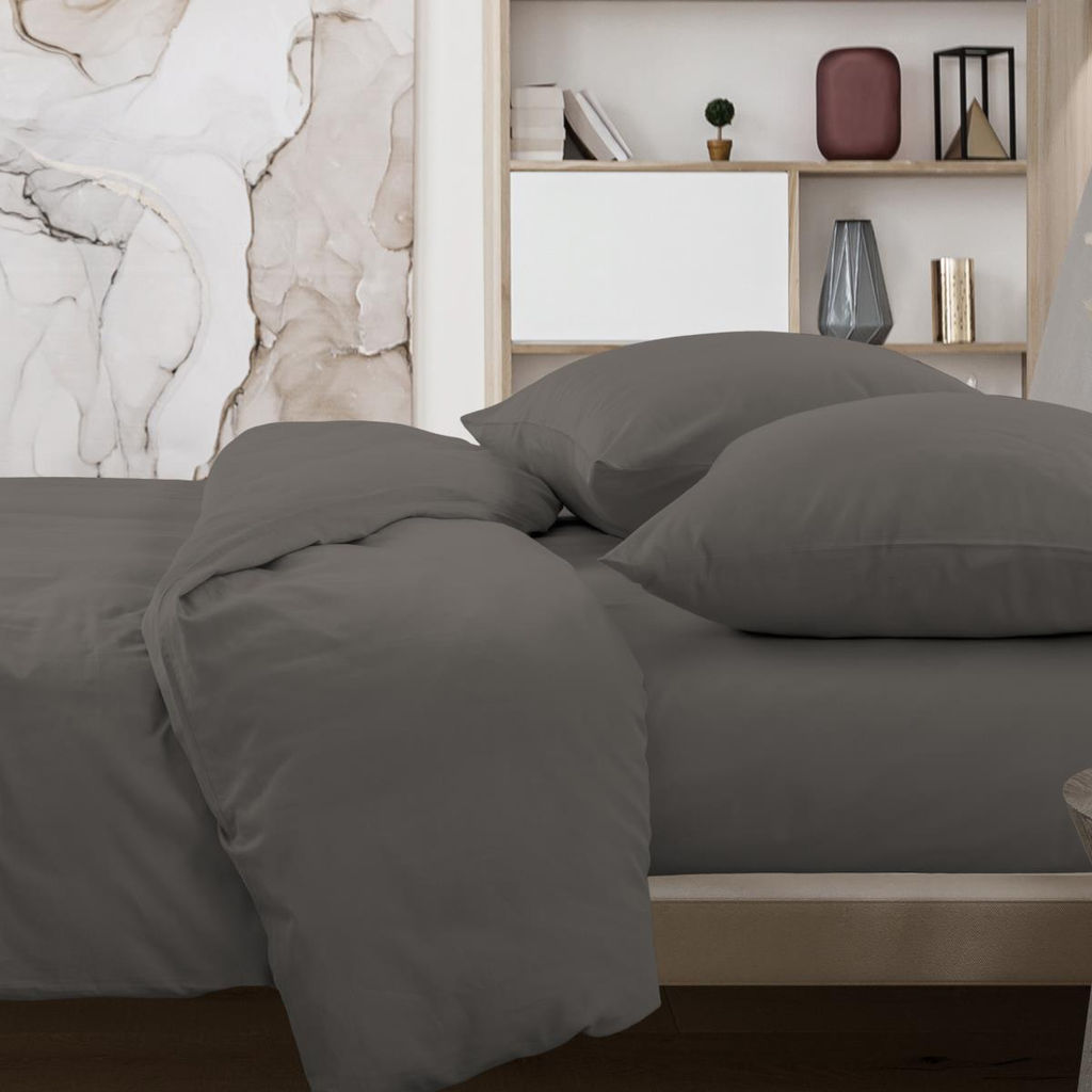 КПБ семейный перкаль Актив "Wenge" (70х70) рис. 86090-13 Frost Gray