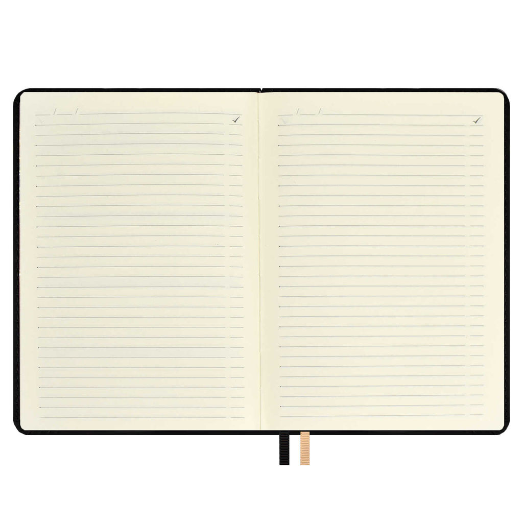 Ежедневник недатированный ESCALADA, А6+, 120 л., арт. 64017/ 15 СОФТ-ТАЧ ЧЁРНЫЙ  фото 9