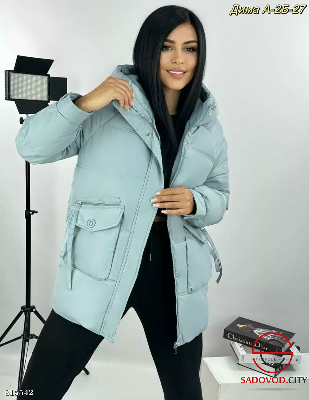 Куртка женская с капюшоном - Bruno фото 4