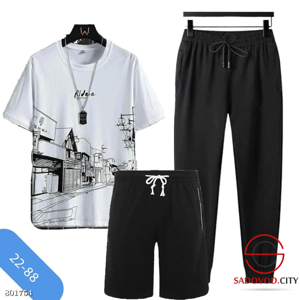 спортивный мужской костюм тройка - Bruno фото 3