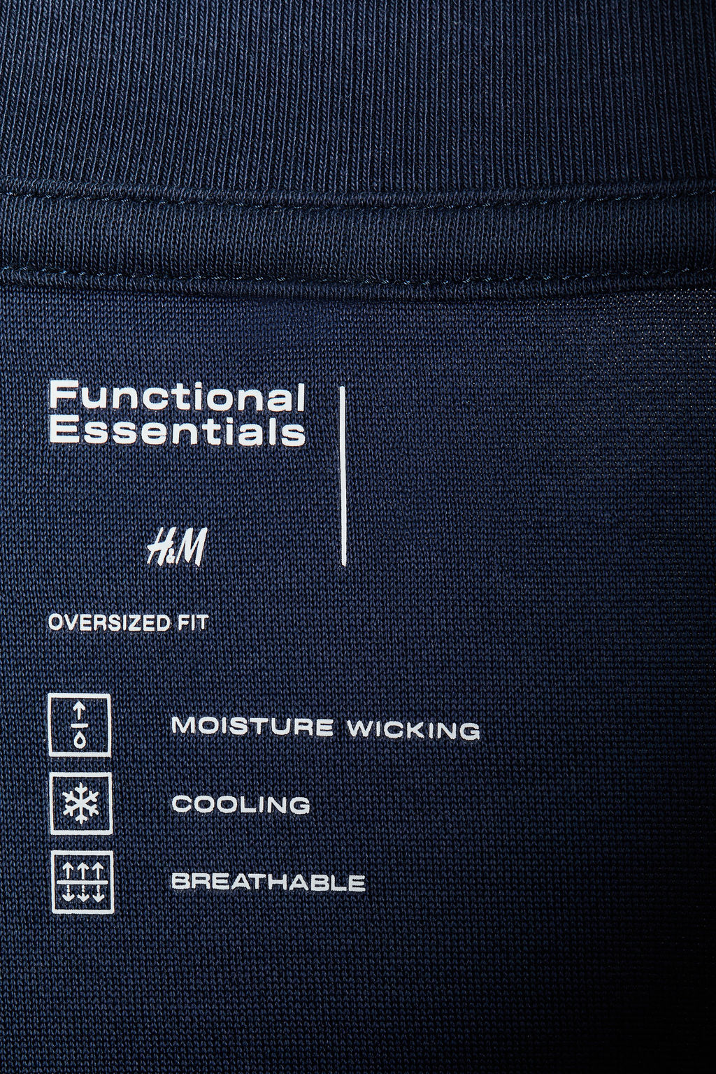 Camiseta Cooling Oversized Fit - H&m фото 6
