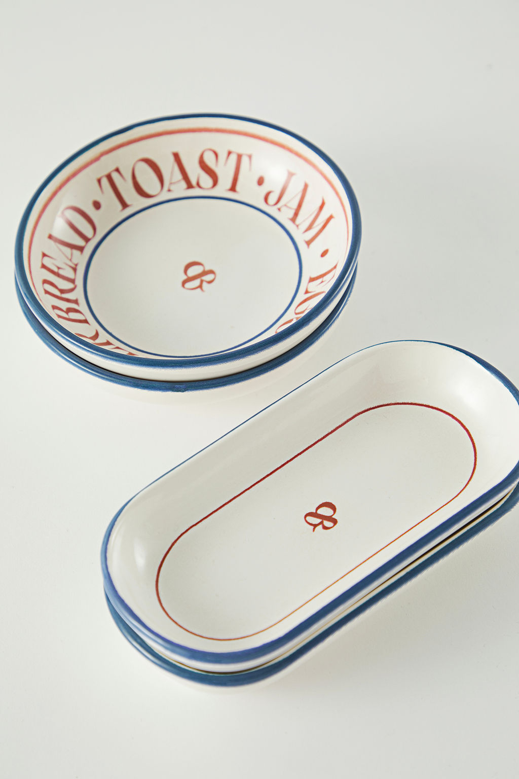 Trendyolmilla Home 4lu Seramik Kase/Sunumluk Tabak Seti 13-16cm TPHSS25TBK00007 фото 5