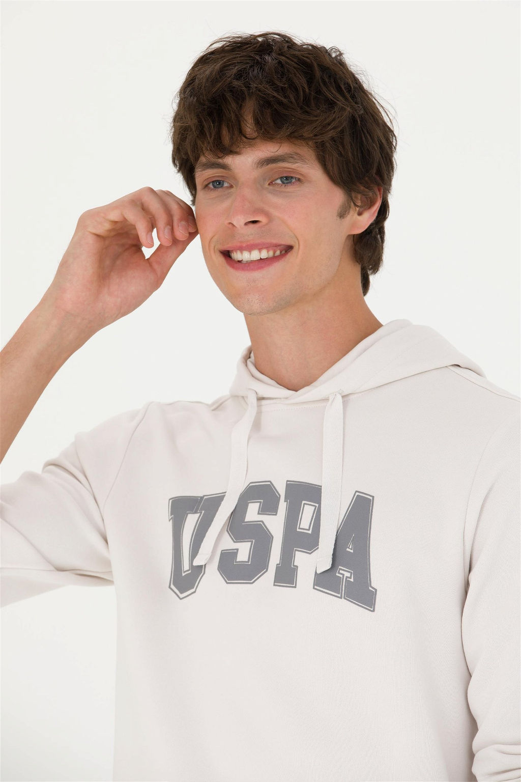 U. S. Polo Assn Базовая толстовка с капюшоном Stone (унисекс) - U.s. polo assn фото 3