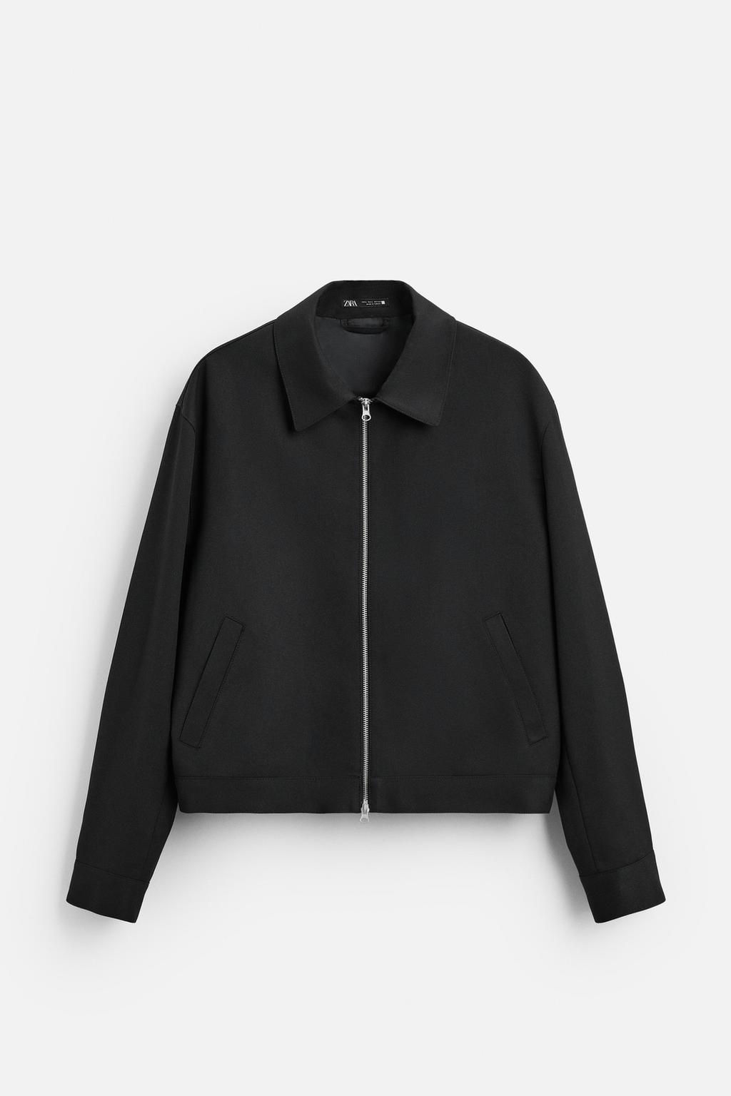 CROPPED FIT JACKET - Zara фото 7