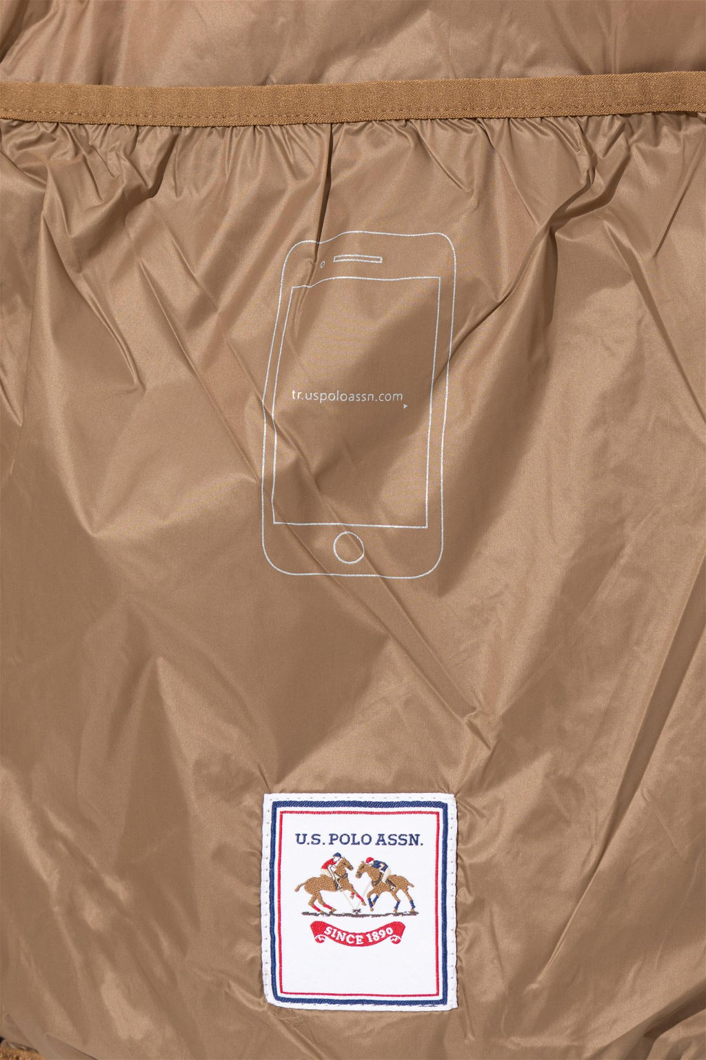 Мужское пальто светло-коричневого цвета Неожиданная скидка в корзине - U.s. polo assn фото 8