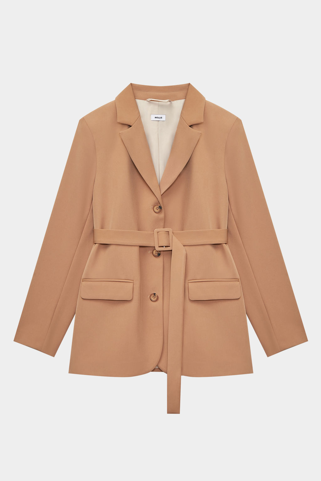 Жакет прямого кроя со съемным поясом - Mollis фото 6