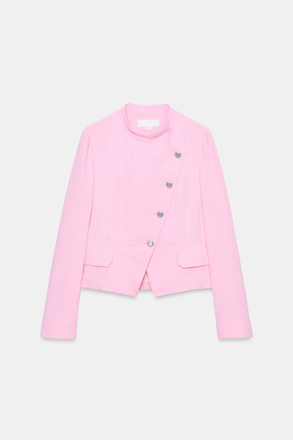 BLAZER CRUZADA 100% ALGOD?N / Rosa - Zara фото 8