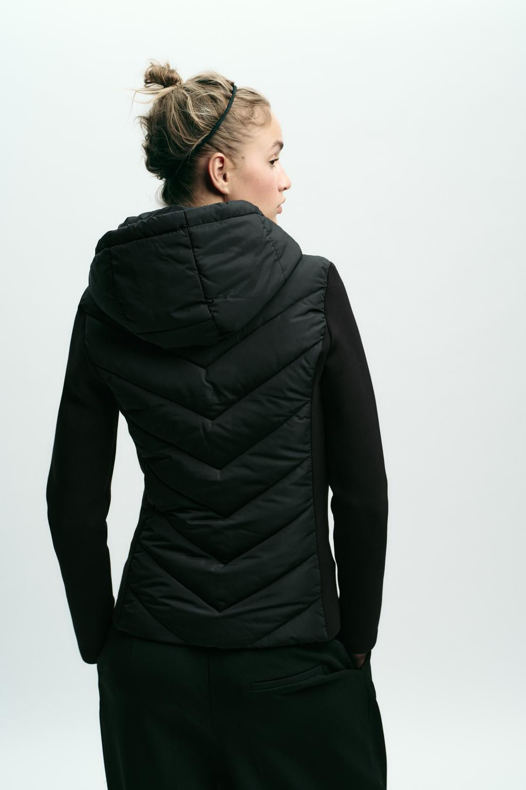 CONTRAST PUFFER JACKET - Zara фото 5