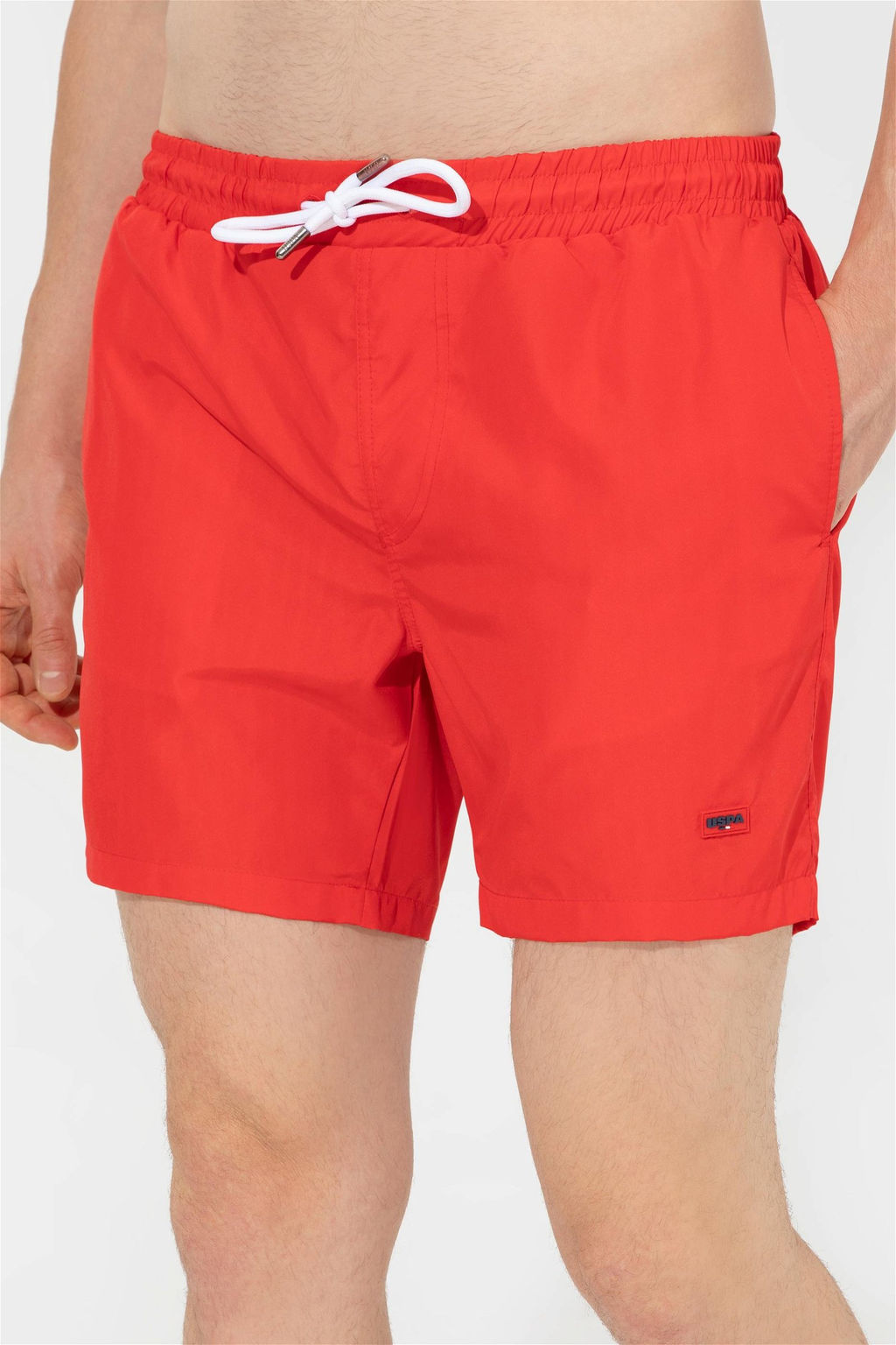 U. S. Polo Assn Мужские красные шорты для плавания - U.s. polo assn фото 7
