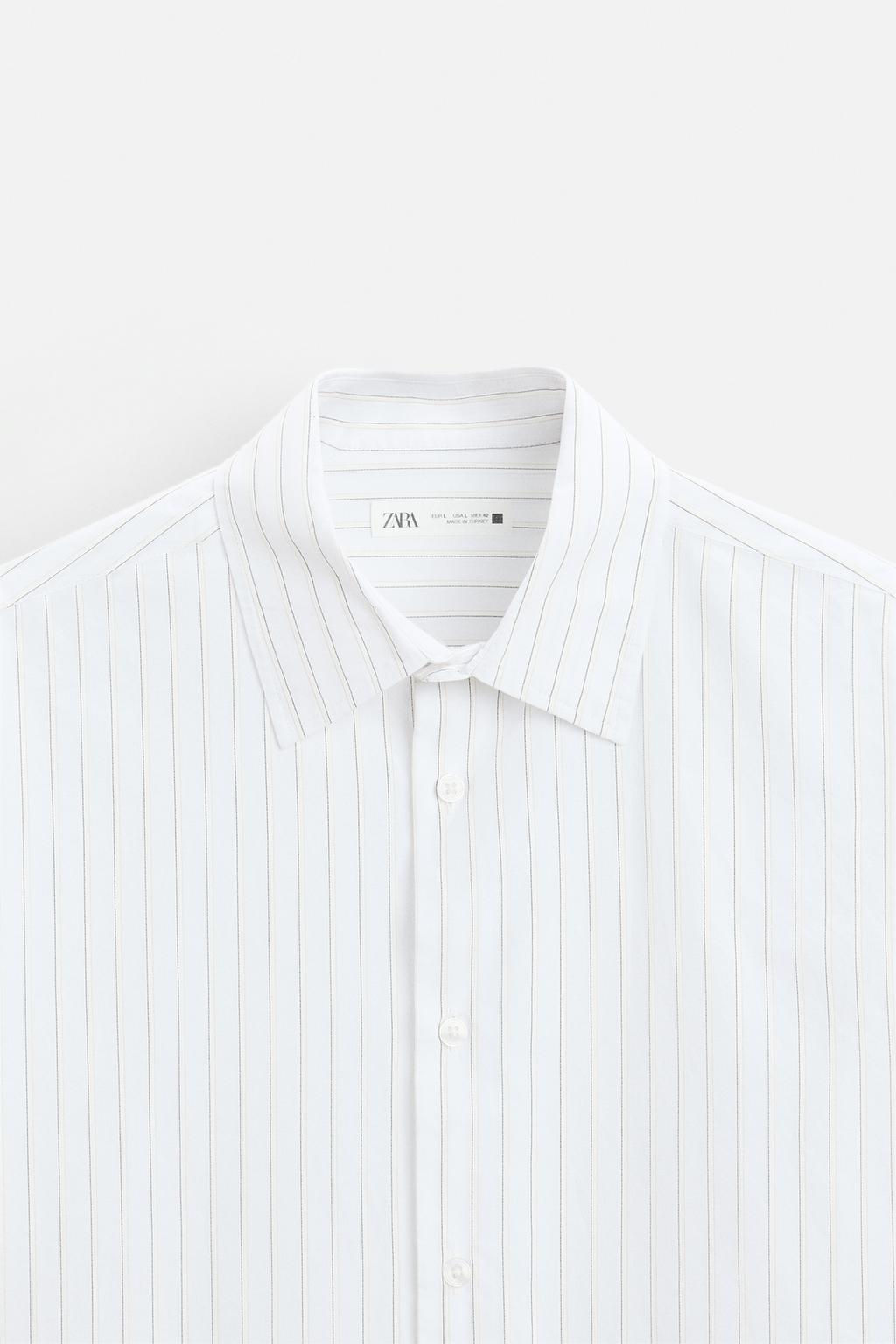 STRIPED SHIRT - Zara фото 8