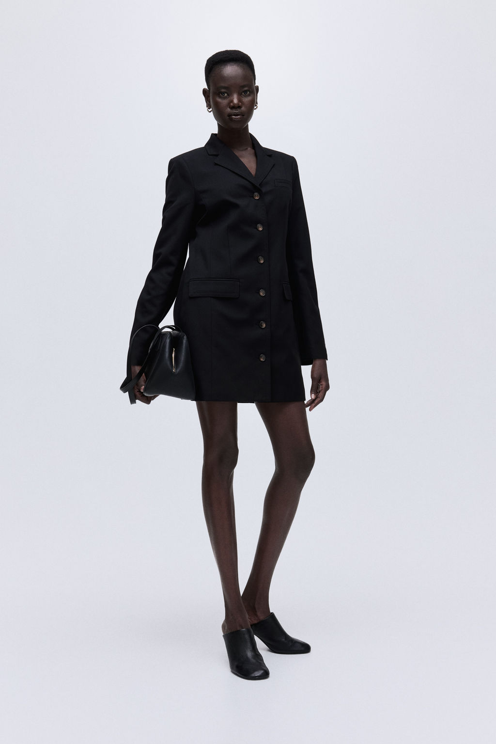 Vestido blazer de sarga - H&m фото 2