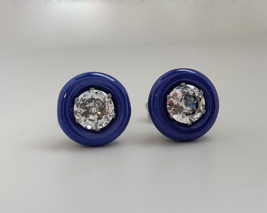 Серьги с керамикой