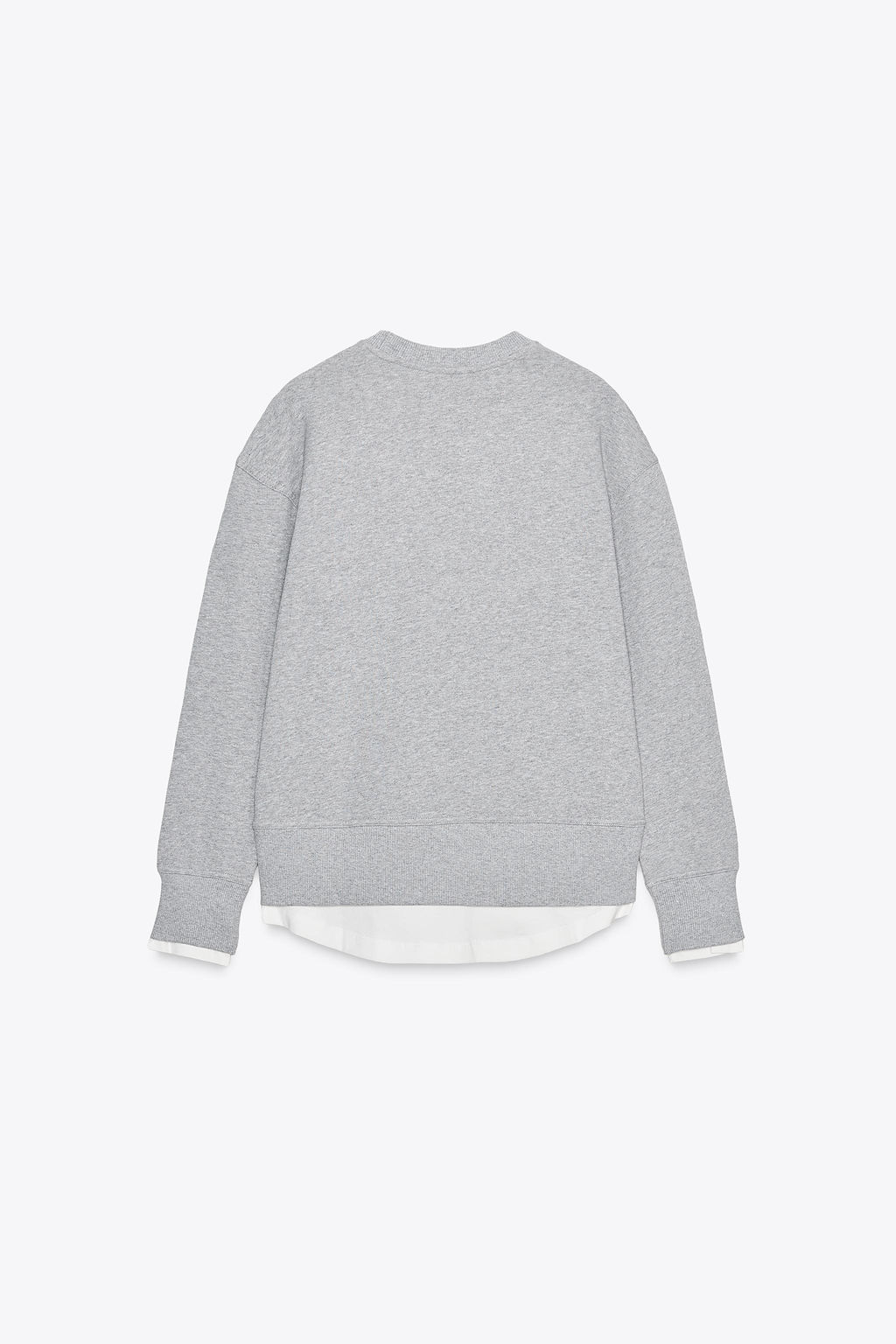 CONTRAST PLUSH SWEATSHIRT - Zara фото 7