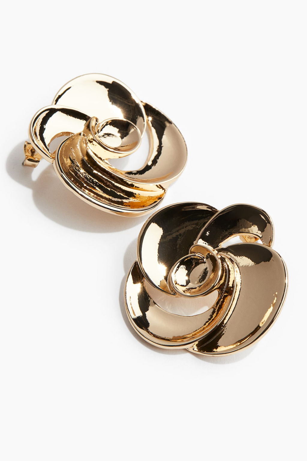 Pendientes de boton en forma de flor - H&m фото 2