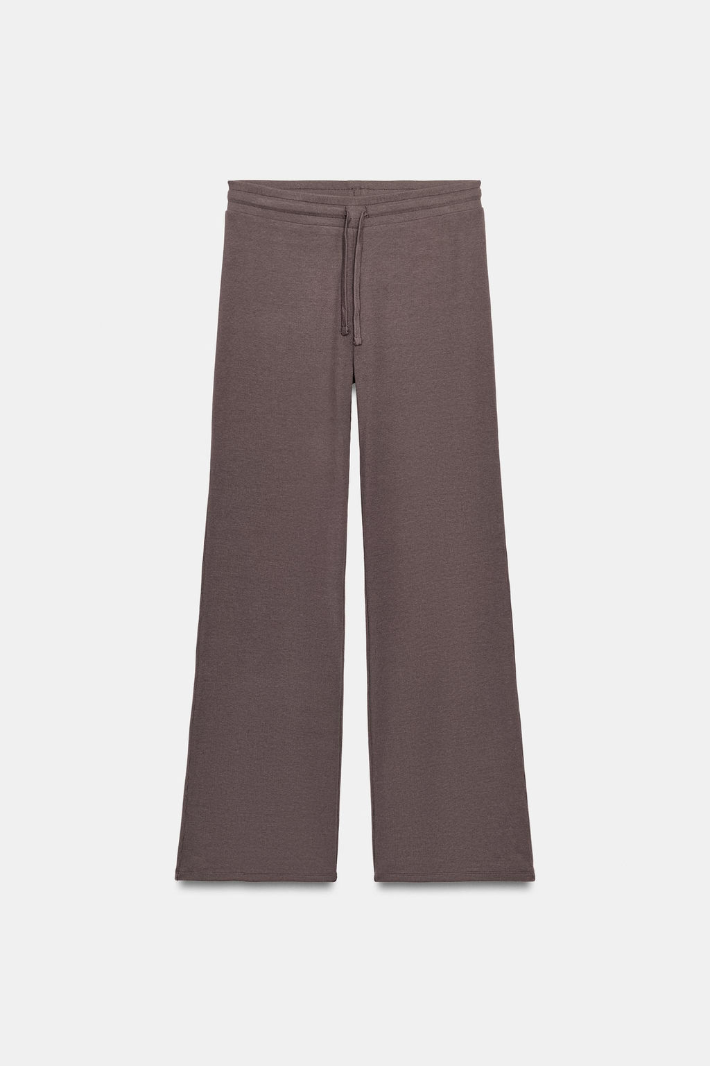 PANTAL?N RECTO RIB / Marr?n / Topo