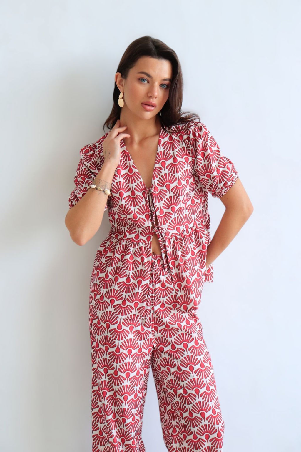 Martichelli Костюм брючный с принтом  фото 11