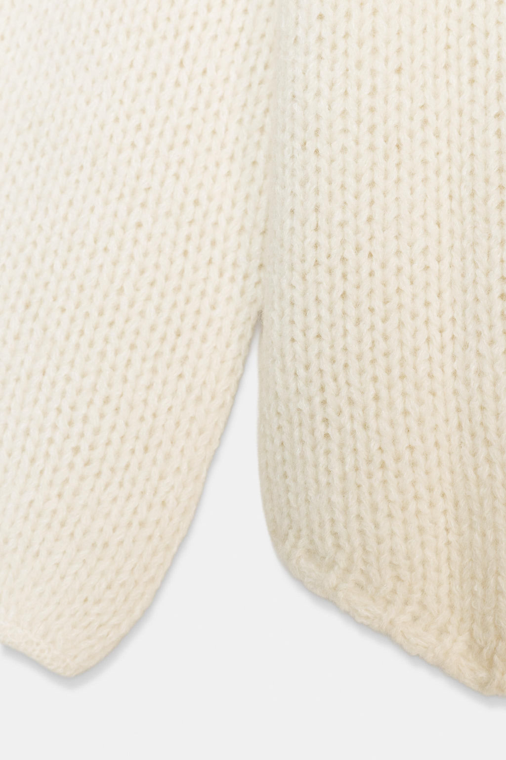 ASYMMETRIC HEM KNIT JUMPER - Zara фото 7