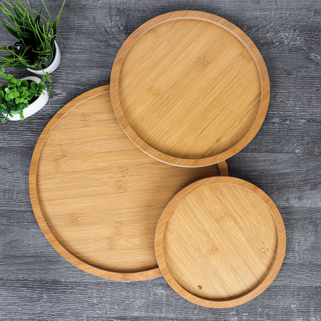 Блюдо сервировочное 3 штуки / WE-609 /уп 36/ 20/24/29.5 - ГалеонТрейд фото 6