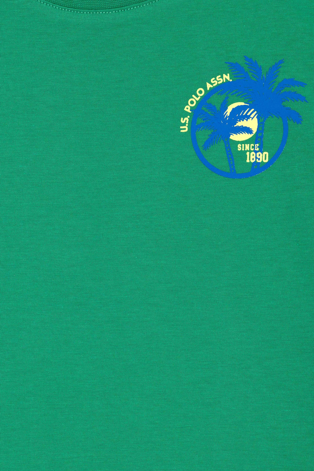 U. S. Polo Assn Детская зеленая футболка с круглым вырезом - U.s. polo assn фото 5