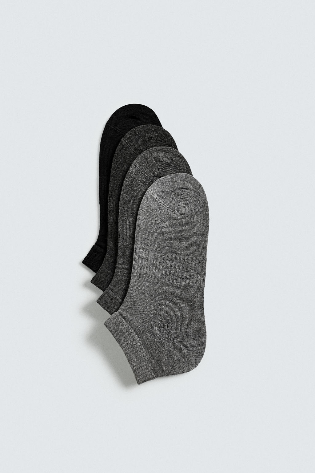 4-PACK OF BASIC ANKLE SOCKS