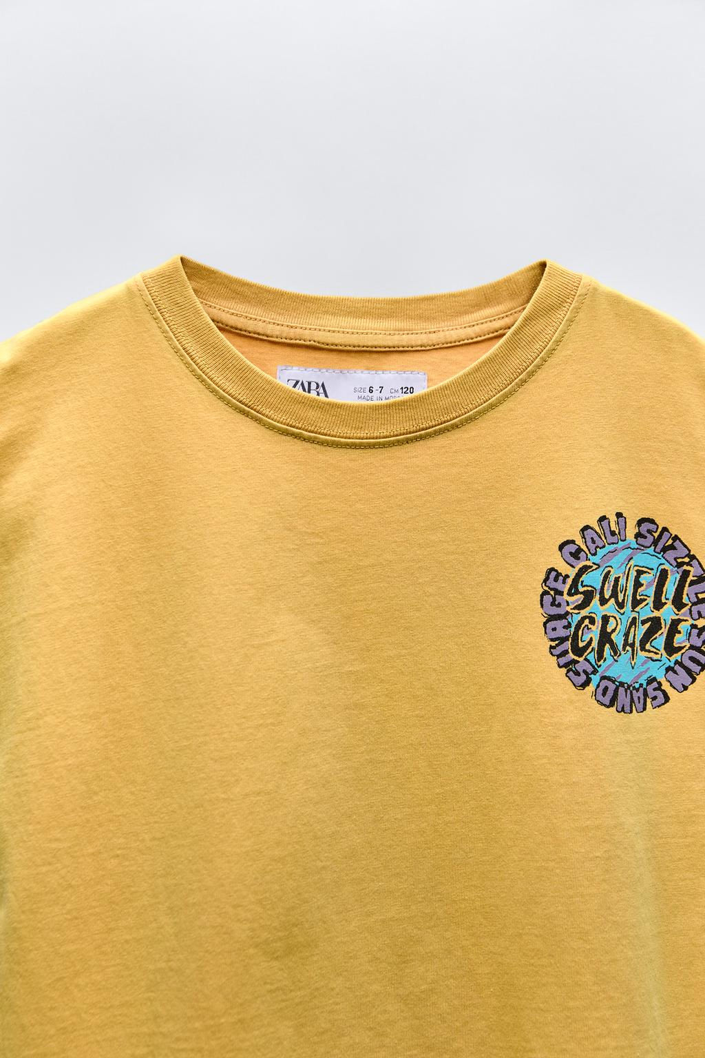 PRINTED T-SHIRT - Zara фото 3