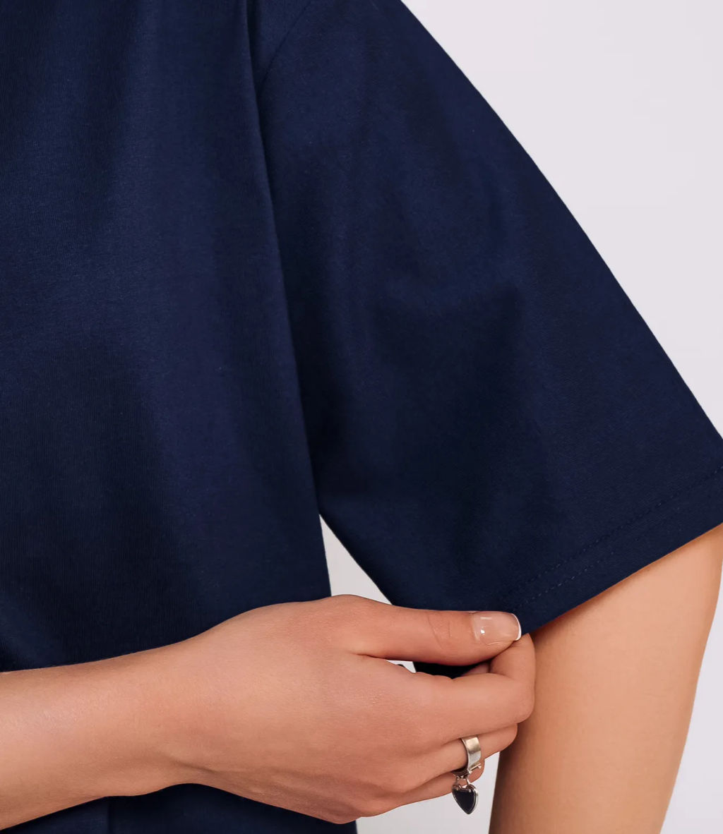 Футболка #ОКТ075001, тёмно-синий