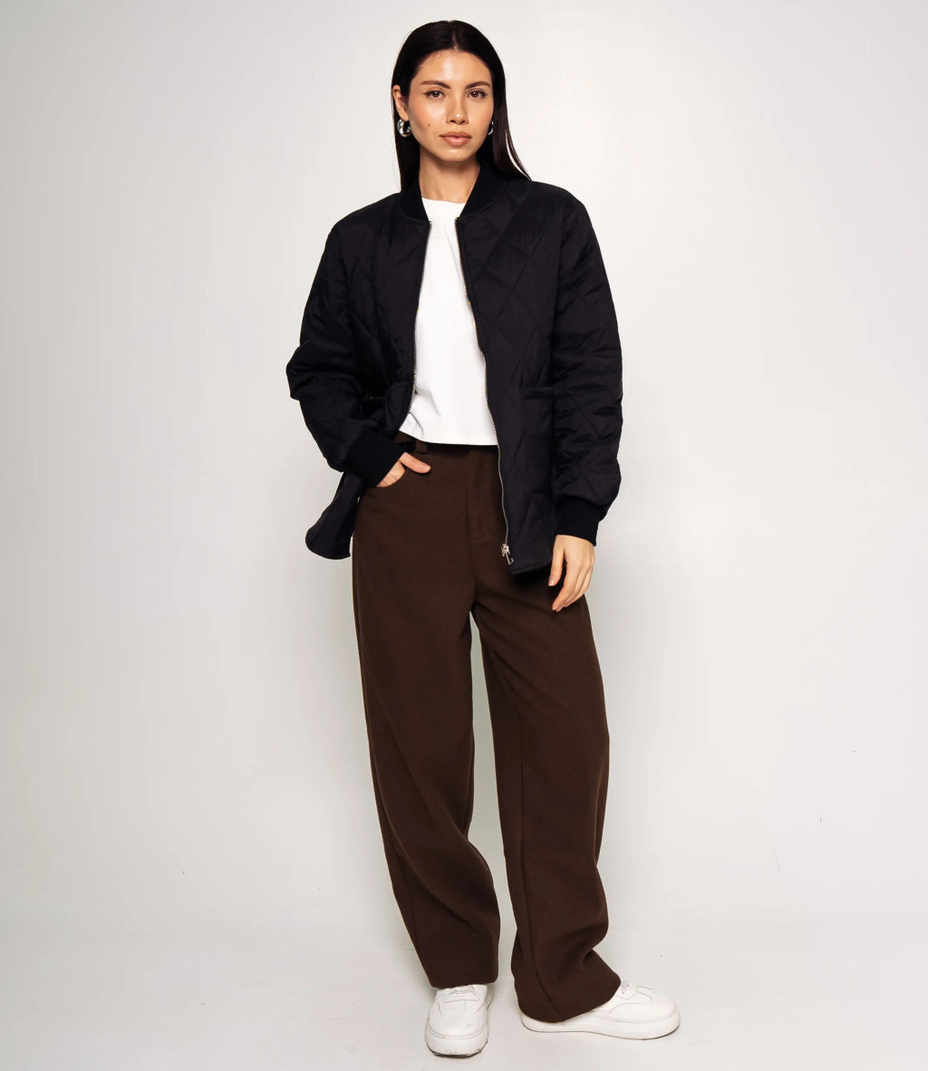 Куртка #КТ733, чёрный - Dommod фото 4