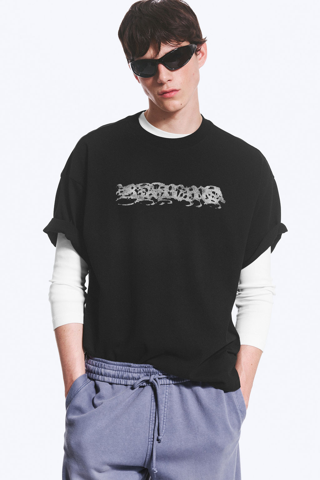 Camiseta boxy con gr?fico estampado Great - H&m фото 3