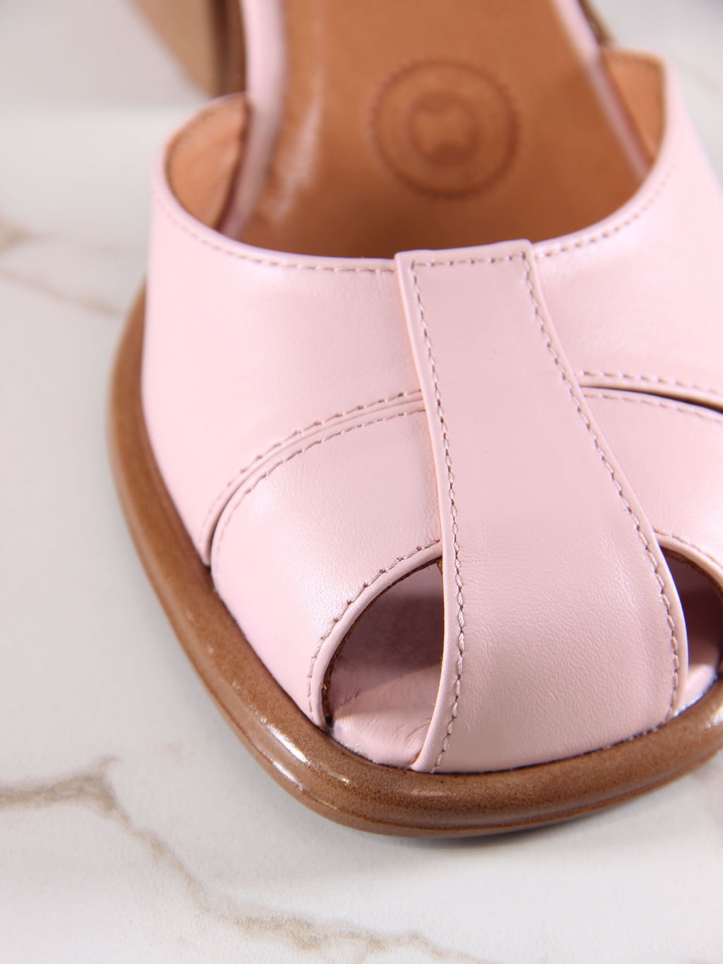 Босоножки 5033.23663bе.Розовый+коричневый