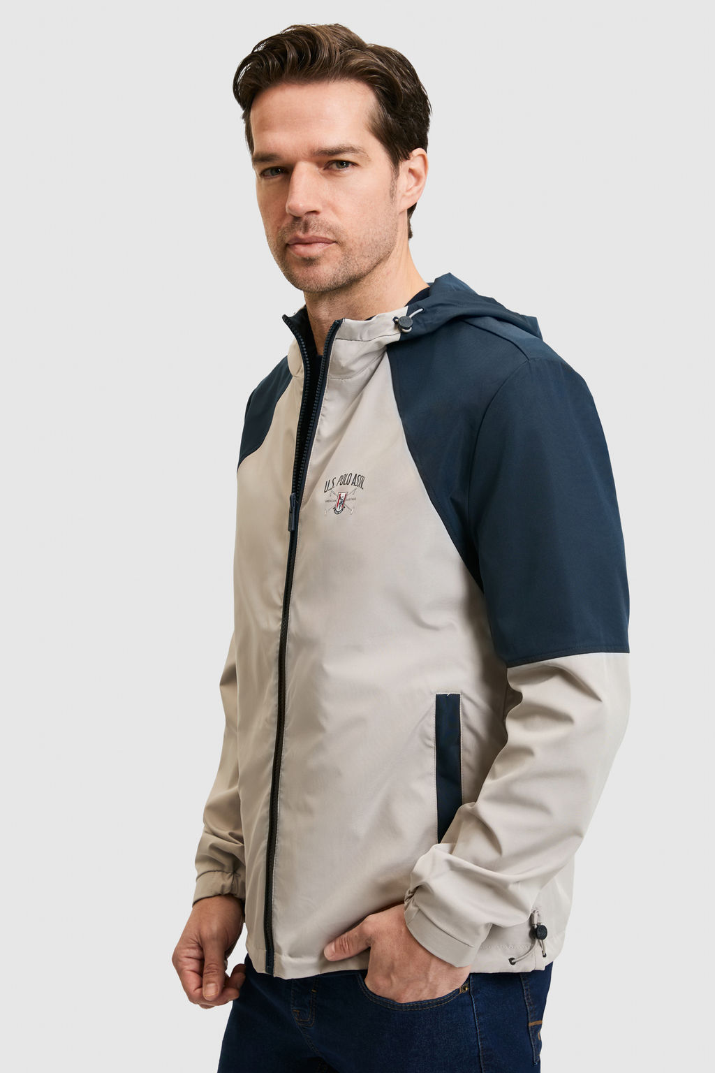 Erkek A__k Gri Mont - U.s. polo assn фото 3