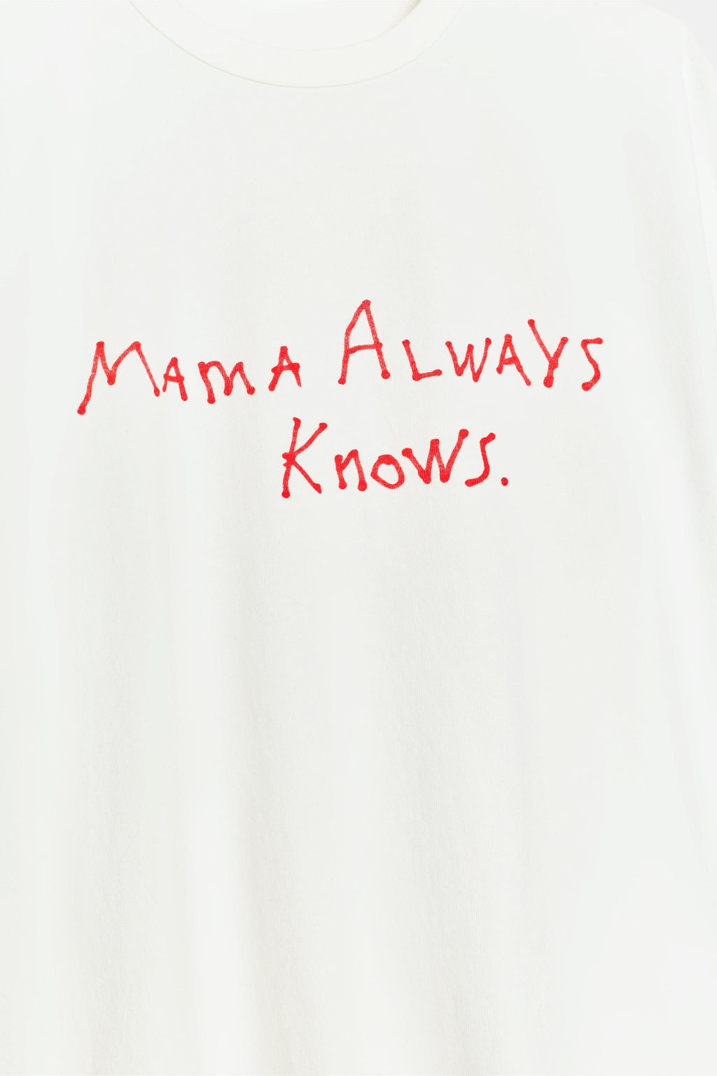 CAMISETA TEXTO MANGA CORTA / Blanco