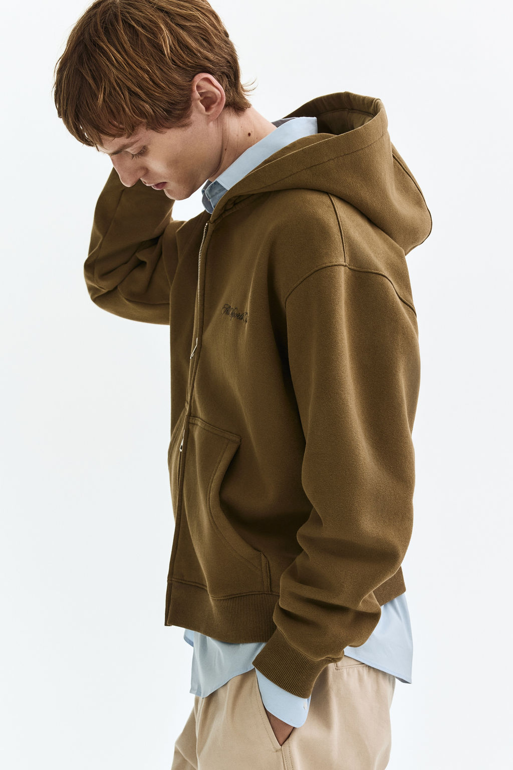 Chaqueta sudadera con capucha Loose Fit - H&m фото 7