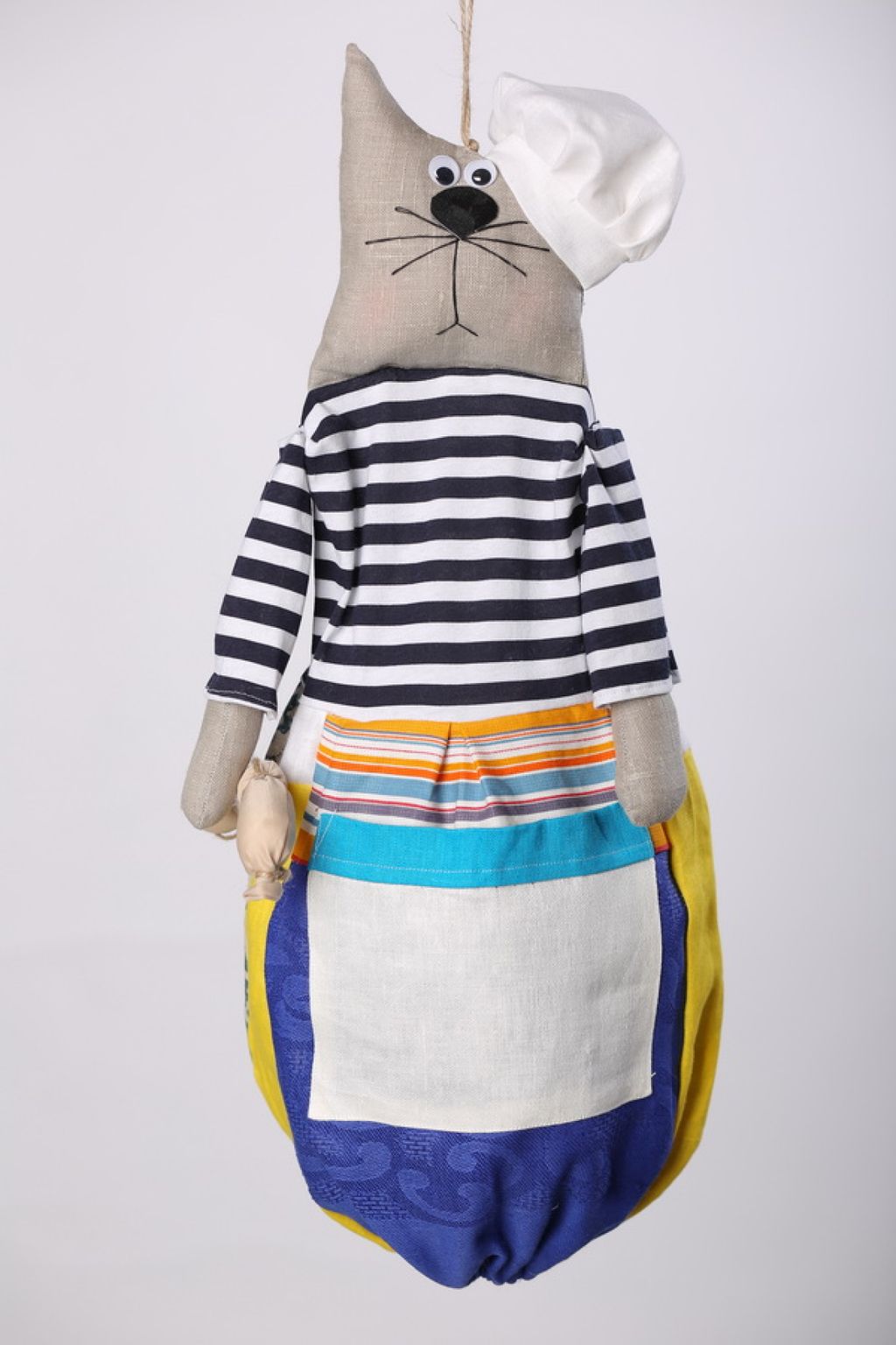 100% лен.сувенир(пакетница) Баба-Яга - Новый лен фото 11