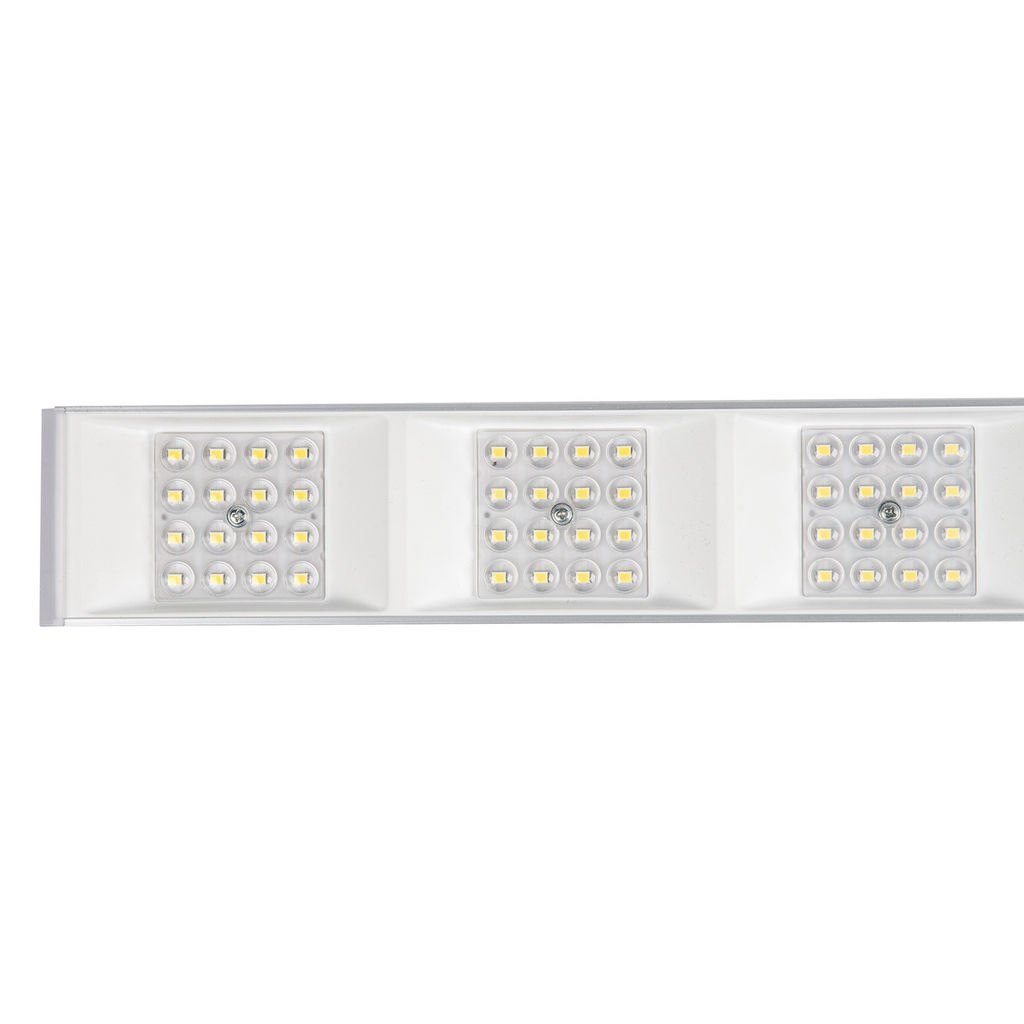 ULO-EL120B-100W/4000K/K SILVER LINKABLE Светильник светодиодный накладной, соединяемый. Белый свет (4000K). Корпус серебристый. Угол 60 градусов. ТМ Uniel