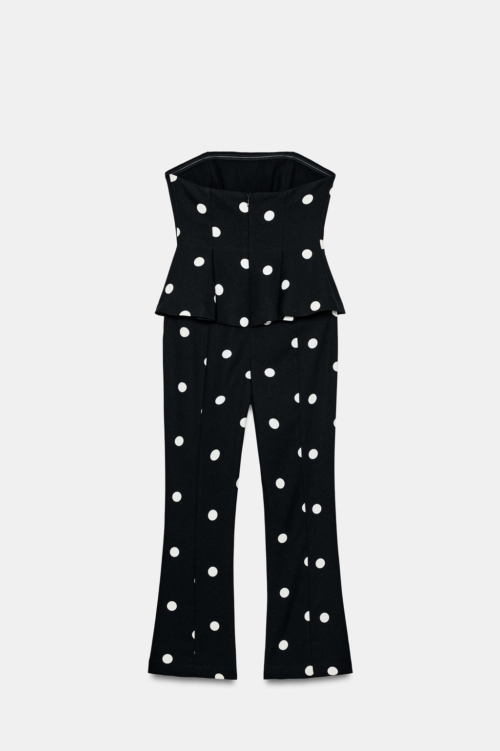 MONO PALABRA DE HONOR LUNARES / Negro / Blanco - Zara фото 3