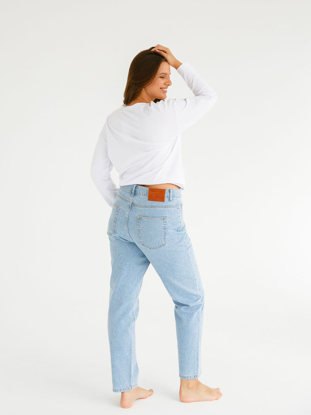 Джинсы женские MOMS Light - Captain's mate фото 4