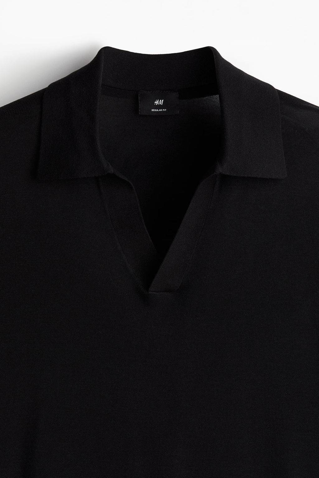 Regular Fit Fine-knit polo shirt - H&m фото 6