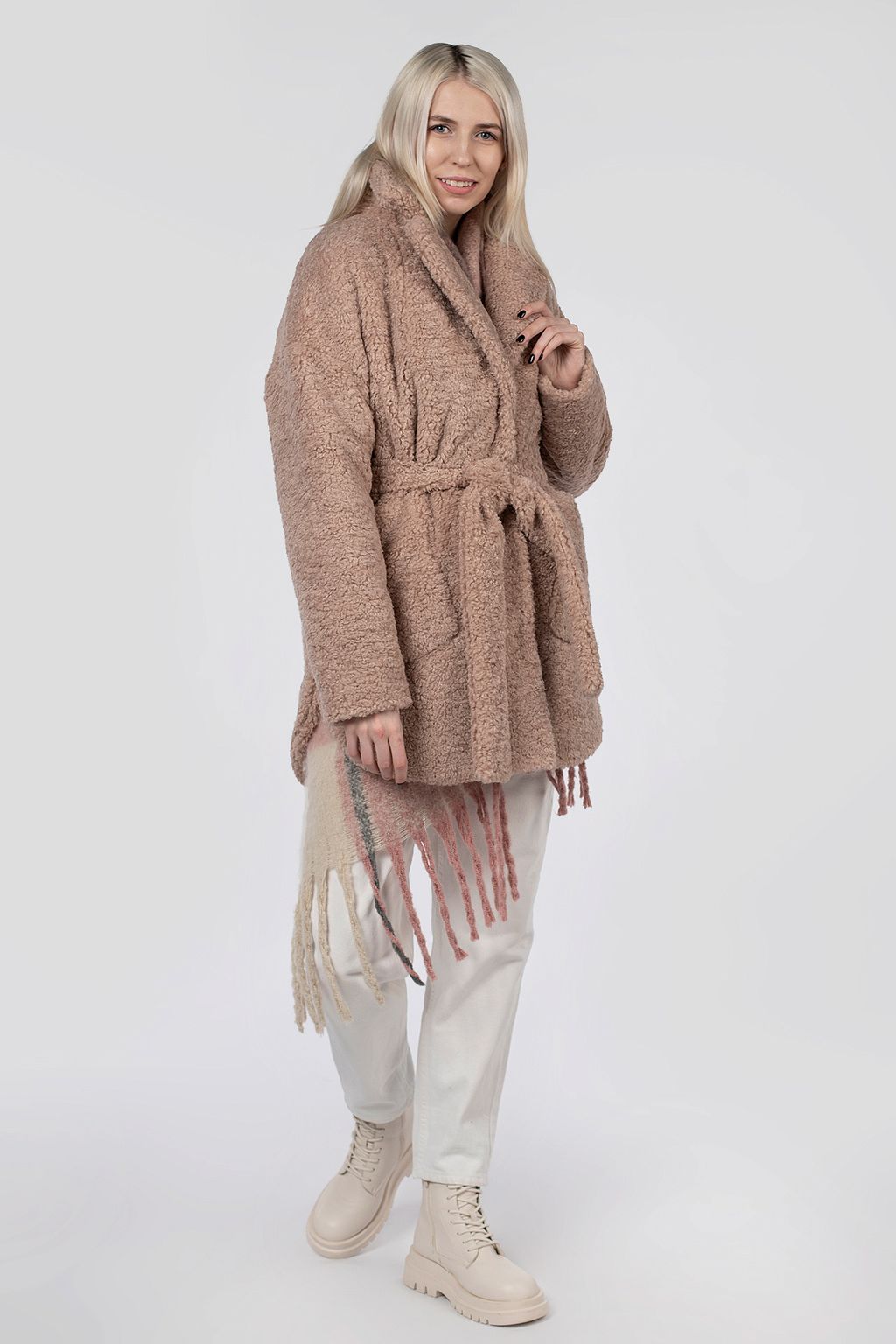 Пальто женское утепленное (пояс) - Империя пальто фото 2