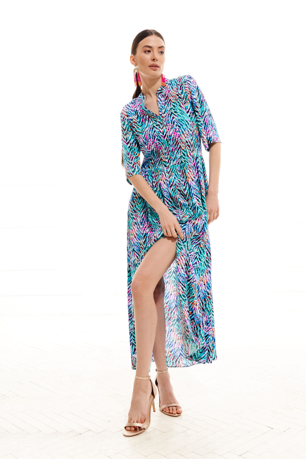 Платье 1013 (Вискоза - 100%) - Elletto фото 2