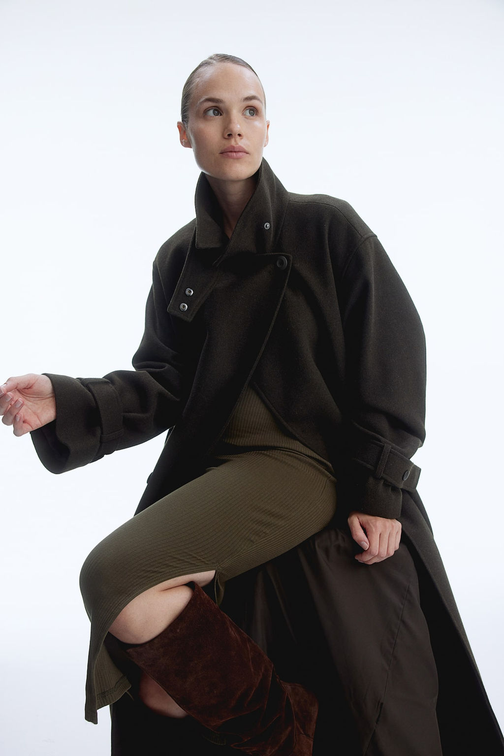 MAMA Vestido ajustado en canale - H&m фото 4